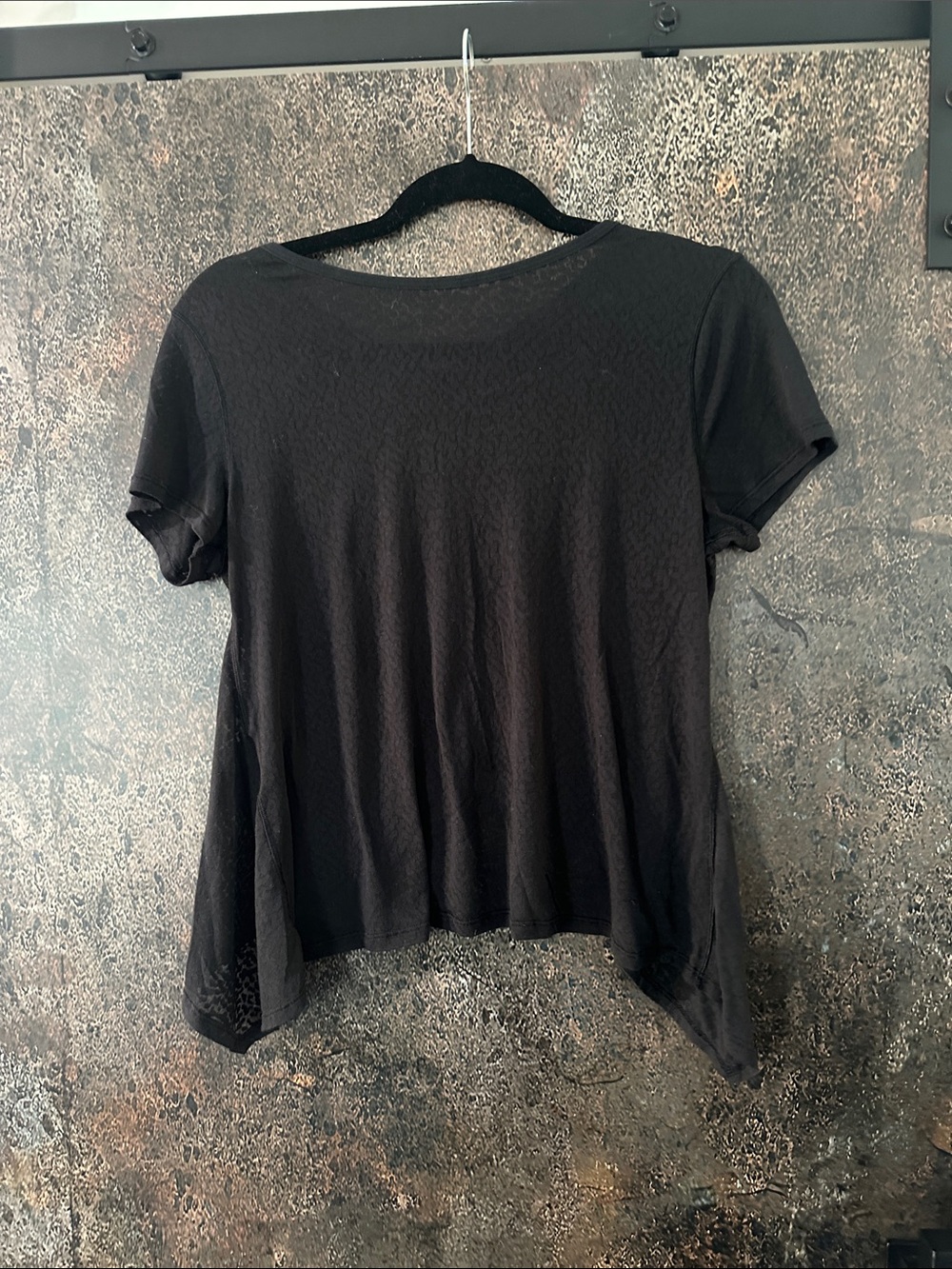 Lululemon Black Short Sleeve Swing Tee - XS